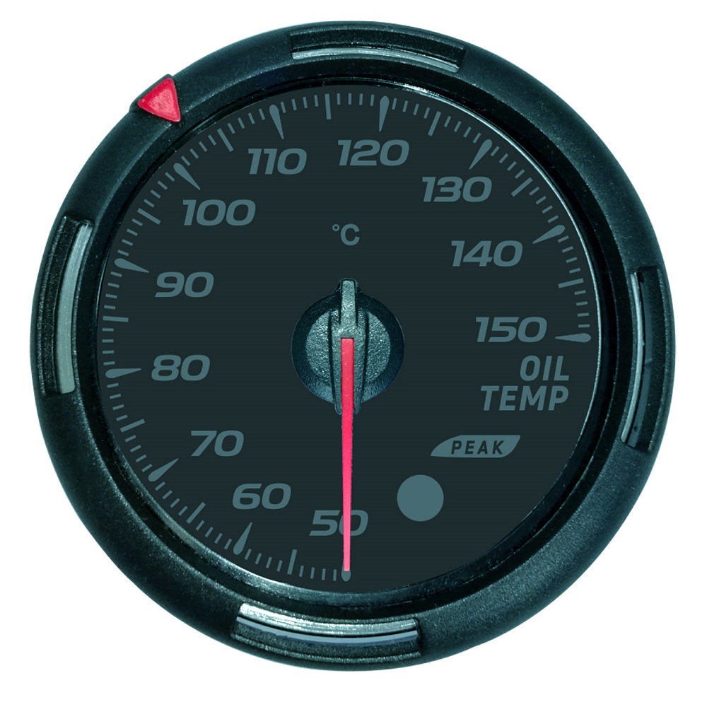 Medidor de presión Turbo para coche, tacómetro de 60mm, temperatura del agua, presión de aceite, Rpm, 64 colores: oil temp gauge