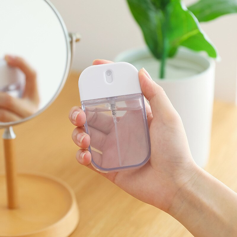 Travel Portable High Pressure Press Spray Bottle Fine Mist Spray Bottle Alcohol Disinfectant Sub-bottling Cosmetic Pump