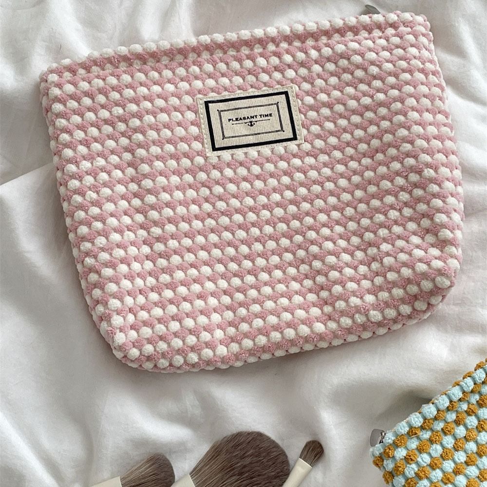 Handheld Waterproof Cosmetic Bag Portable Large-Capacity Makeup Case Multi-Functional Make Up Organizer Bathroom