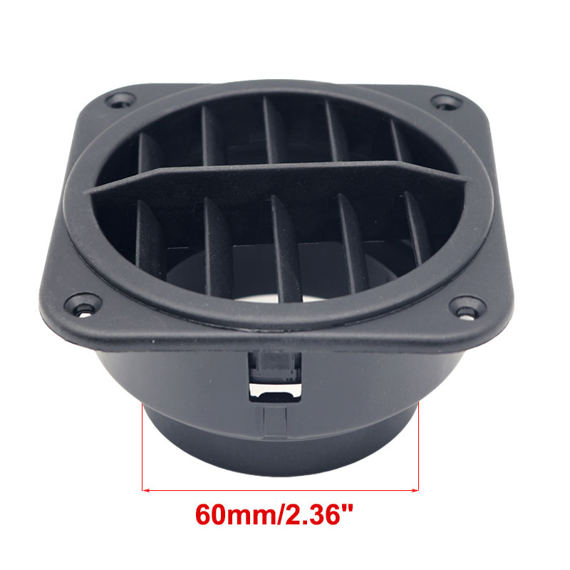 60mm Car Air Vent Outlet flat Diesel Heater Air Heater Ducting 6cm fit For Webasto Eberspacher Diesel Parking Heater: 60mm