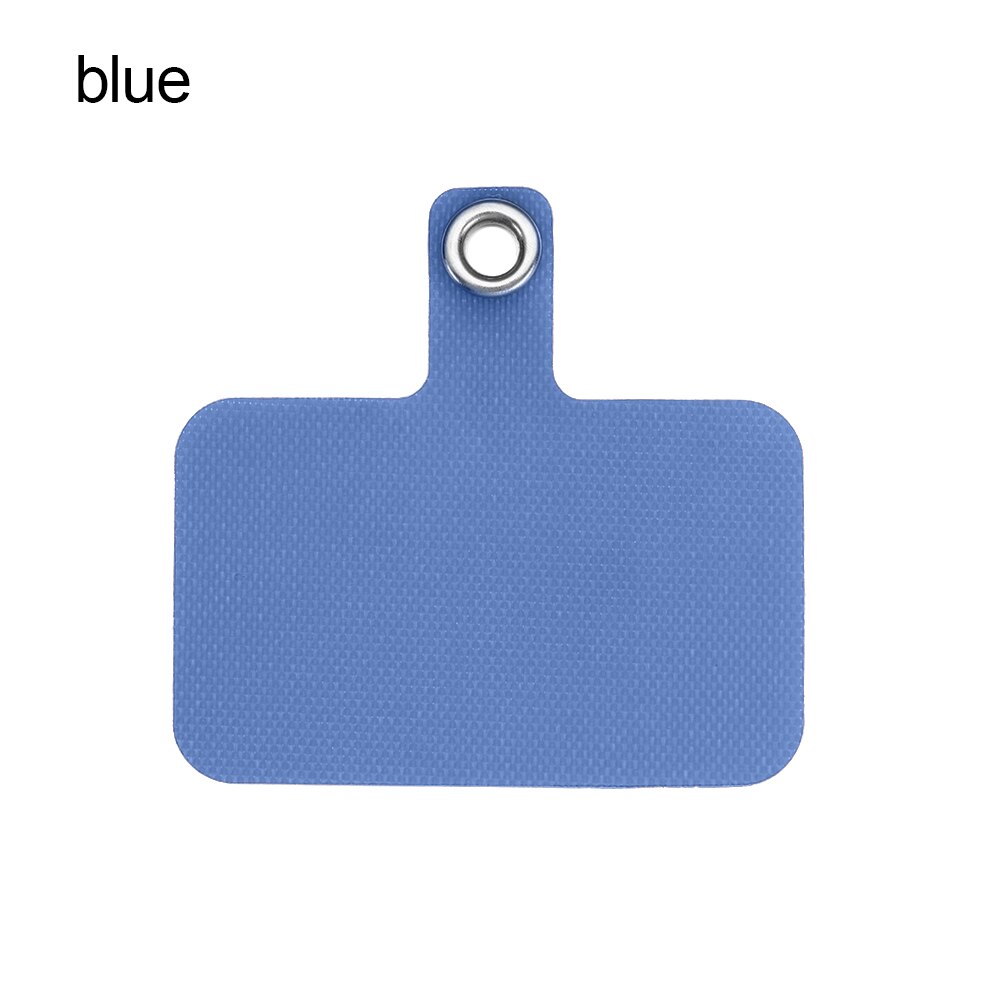 Universal Mobile Phone Safety Lanyard Gasket Replacement Anti-lost Detachable Adjustable Neck Cord Strap Clip Snap Rope Patch: A2 blue