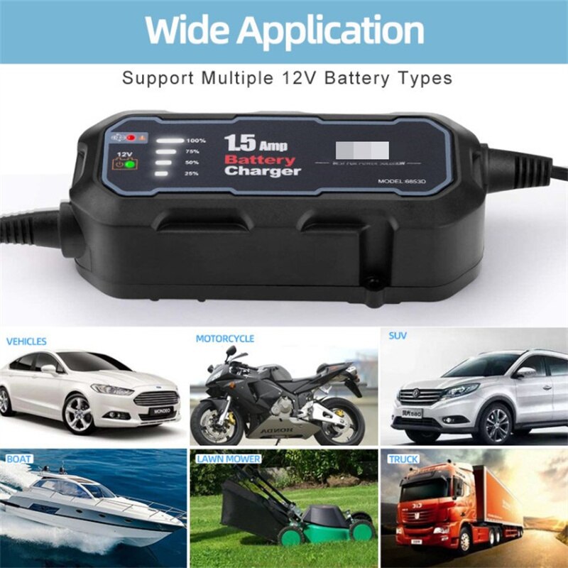 1500mAh Car Jump Starter Power Bank 12V Portable Battery Charger Auto Emergency Booster Starting Device Jump Start
