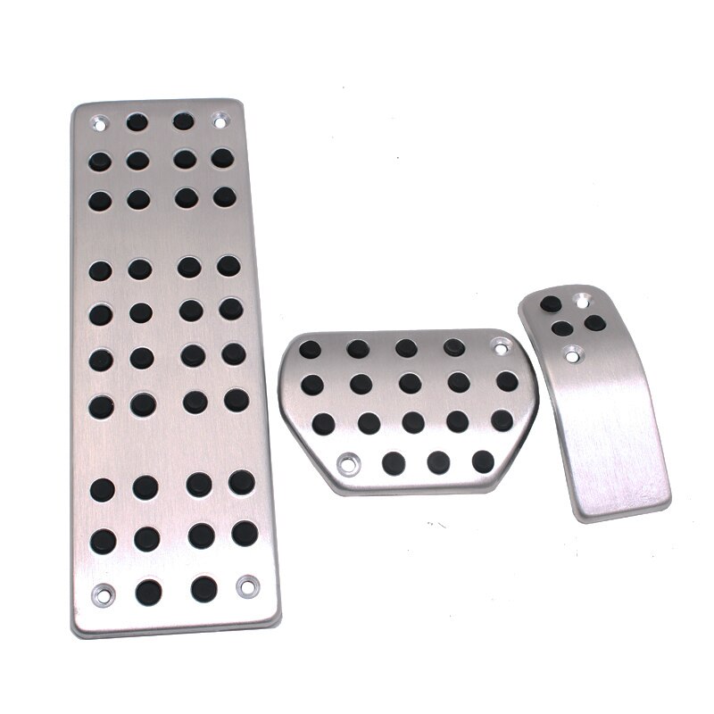 for PEUGEOT 207 301 307 208 308 408 cc/CITROEN C3 C4/DS 3 4 6 DS3 DS4 DS6 Car Gas Foot Rest Modified Pedal Pad Plate: AT 3PCS