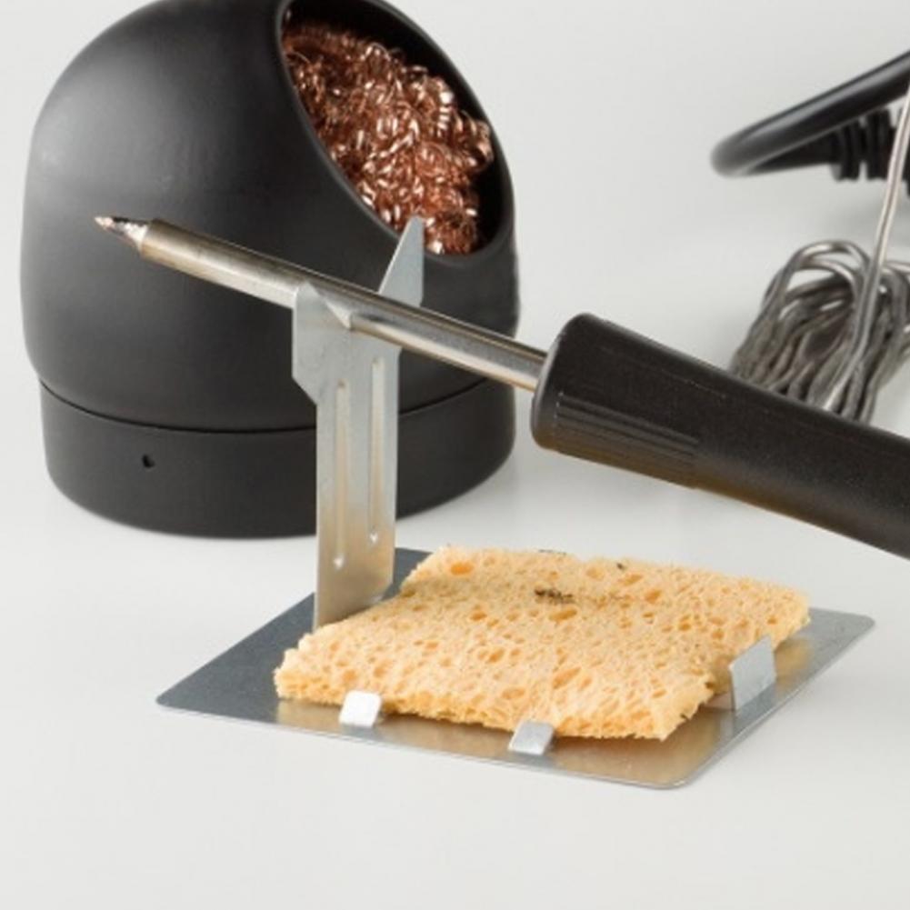 100Pcs Lassen Spons Hoge Temperatuur Weerstand Herbruikbare Soldeerbout Vervanging Reiniging Pad Voor Elektrische Soldeerbout