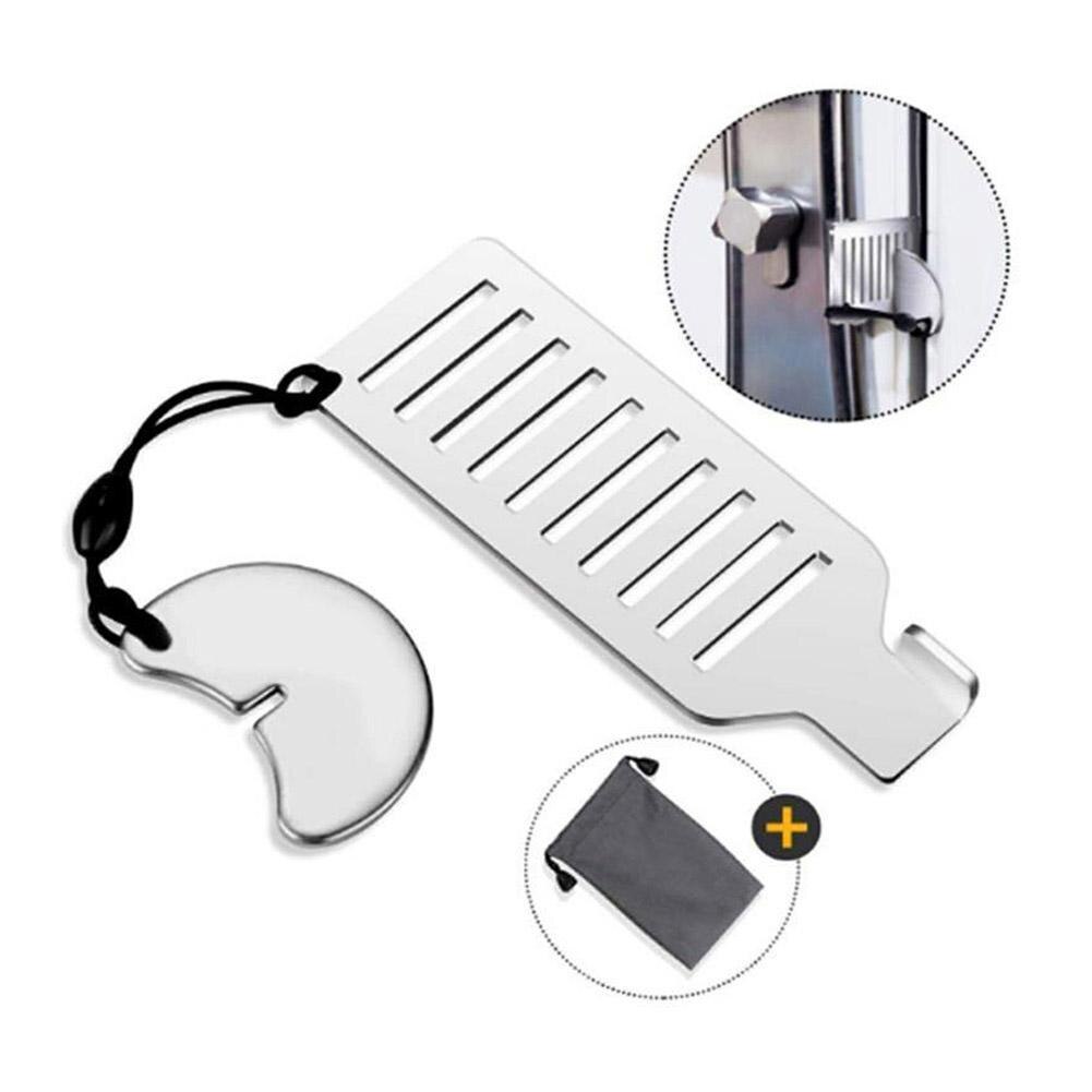1pc Portable Hotel Door Lock Travel Lock Childproof Lock Lock Home Hardware For Security Anti-theft Door Door Safety Lock C7T0