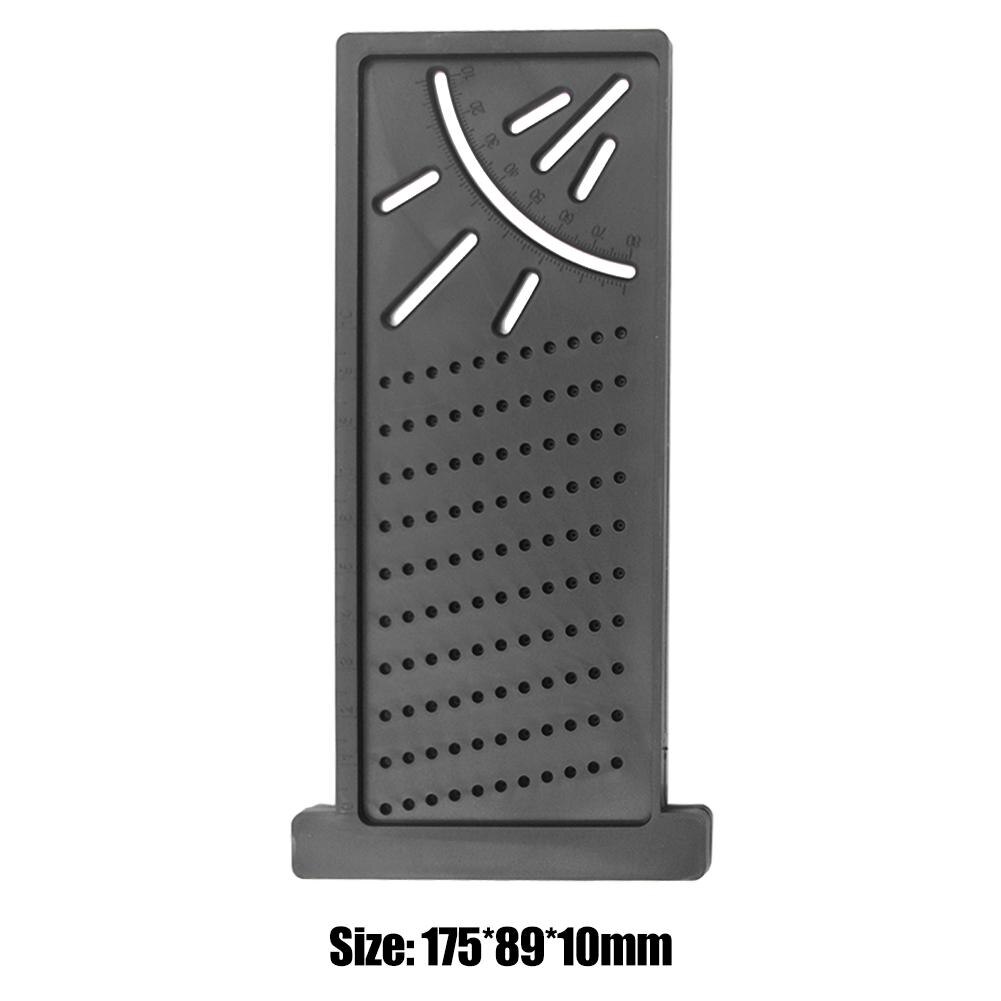 Meten Hoek Heerser Gradenboog Gauge 45-90 Graden Metrische Voor Houtbewerking Scribe Meten Meten Tool