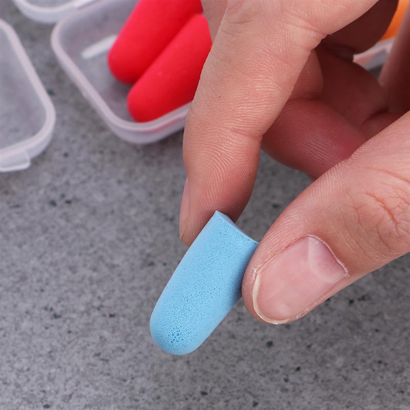 12 Boxes Anti-Noise Earplugs Soft Quiet Sleeping Ear Plugs No Cords Noise Reduction Perfect for Study Sleeping Working Travel Sn