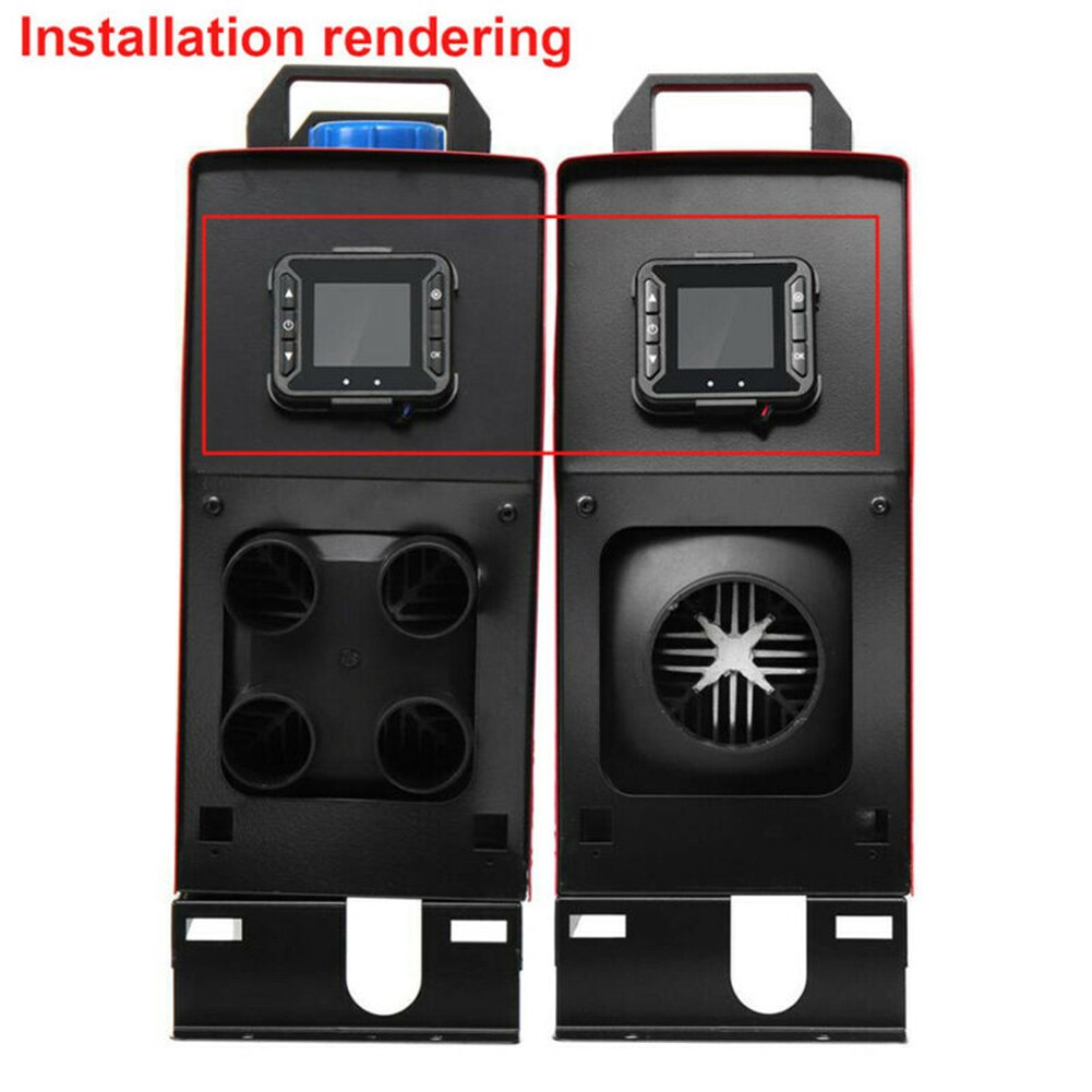 Parts LCD Monitor Switch Replacement Accessories 12V Set Car Truck Black