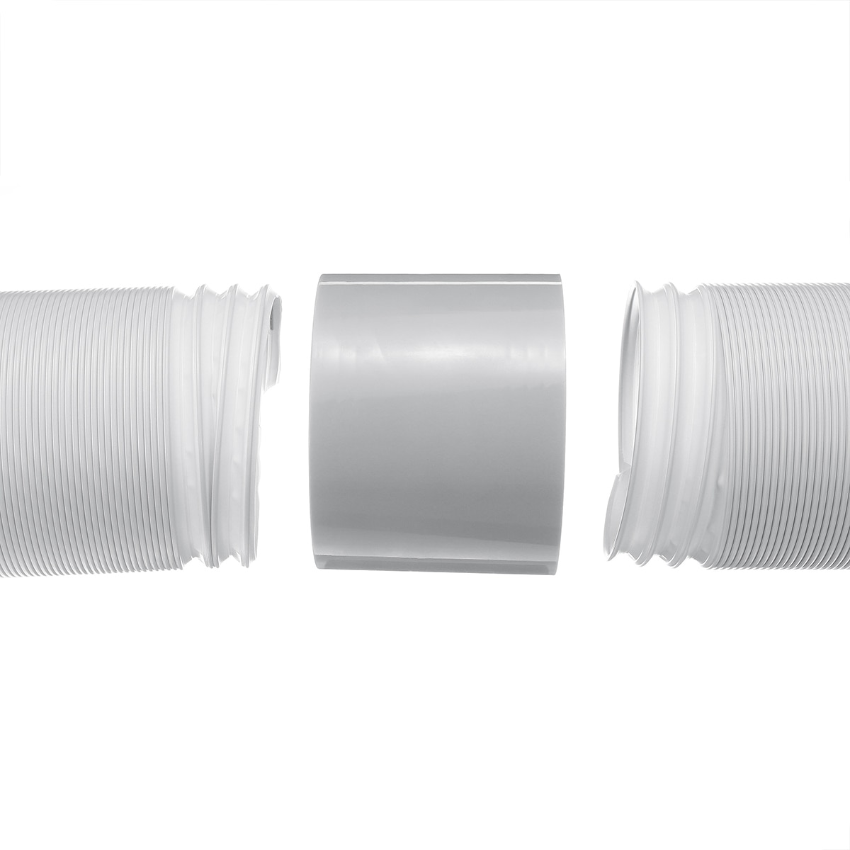 Aire acondicionado portátil 130mm / 150mm 5 " / 6" acoplador de Conector de tubo de manguera de escape piezas de accesorios de aire acondicionado