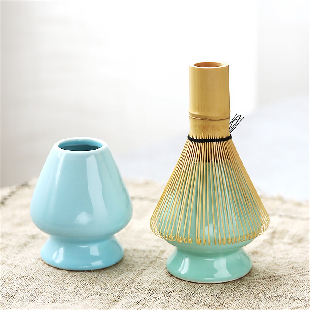 Matcha Cooking Set Handmade Bamboo Green Tea Whisk Traditional Japanese-style Tea Making Tool