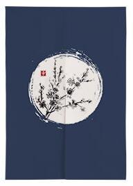 Chinese Inkt Landschap Deur Gordijn Slaapkamer Partitie Gordijn Keuken Half Gordijn Japanse Gordijn Noren Feng Shui Gordijn: 09 / 85x150cm