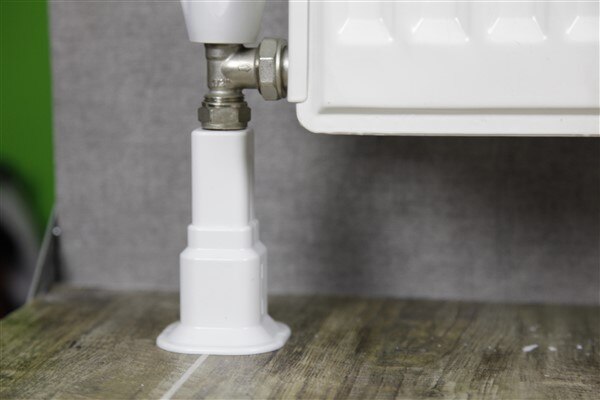 DIGISU PLASTIC TUBE COVERS FOR PANEL RADIATORS-WHITE