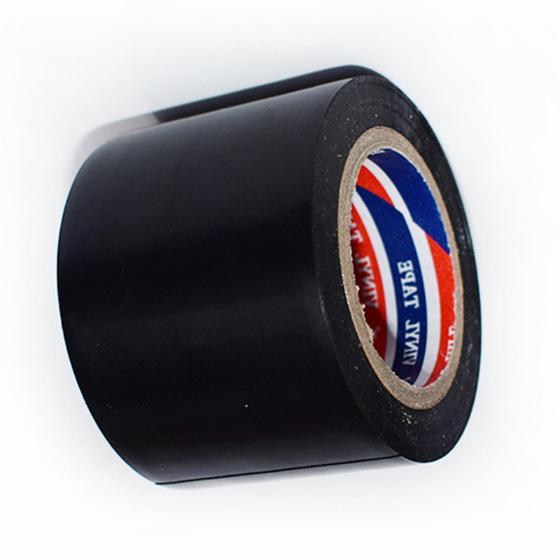 Nastro autoadesivo impermeabile ad alta tensione elettrico in plastica ignifuga isolante in filo nero da 50 mm per elettricista