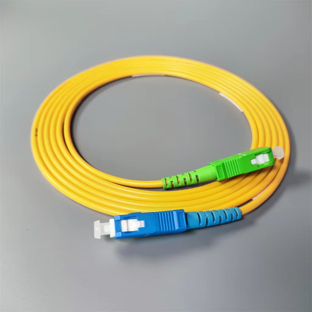Fibra Optica 15M/10M/5M/3M/2M/1M SC/APC-SC/UPC Indoor FTTR Fibre Optical Cable Cable Single Mode Fibre Optique Free Adapter