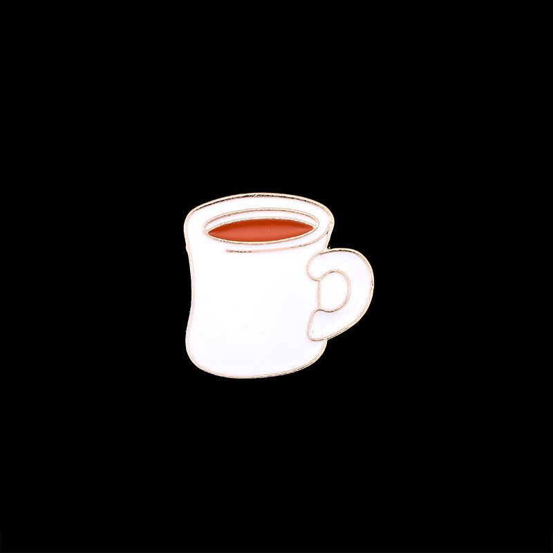 Accesorios de café expreso para parejas, esmaltado para broche de gota de aceite taza de té, Mini insignia de café Tamper, de café para los amantes del café: 8