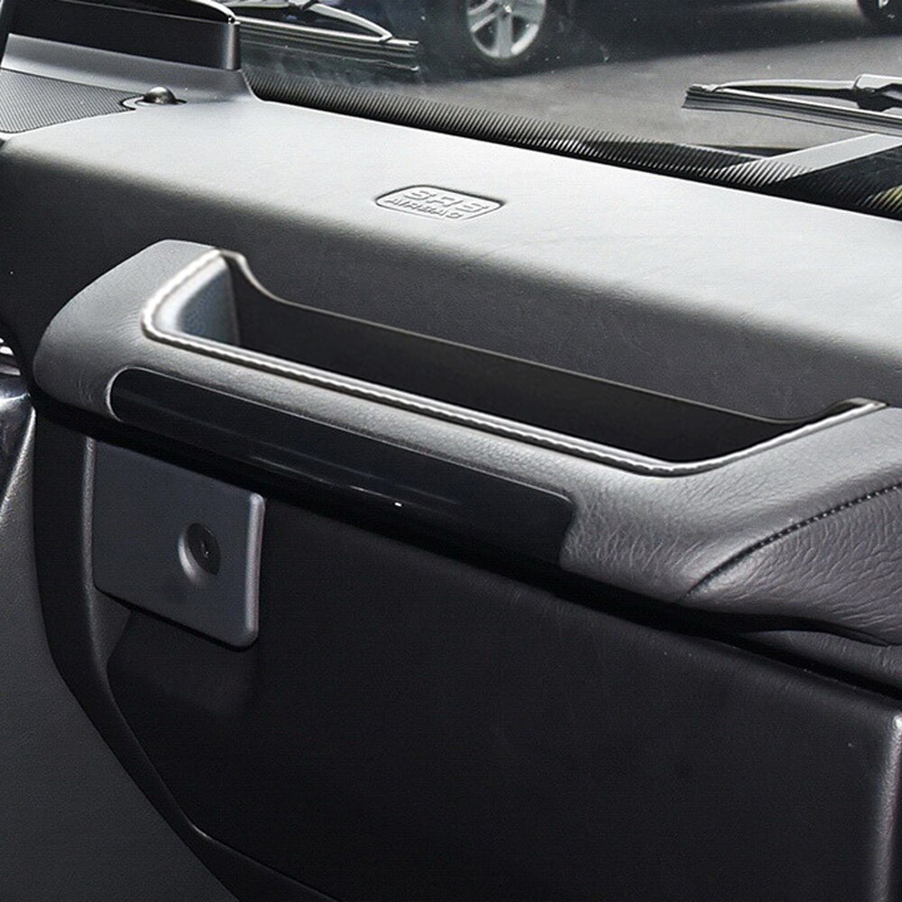 Geschikt voor mercedes-benz g-klasse  w463 g500 2004 auto-accessoires kunststof zwarte console opbergvak dashboardkastje houder lade 1 st.