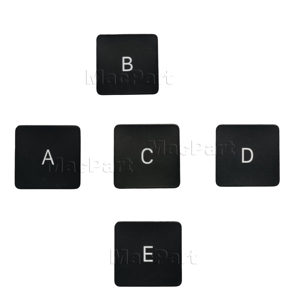 A1989 A2159 A1990 A1932 Keyboard keys keycap for Macbook Pro Retina laptop A-O key cap Brand US/UK Layout