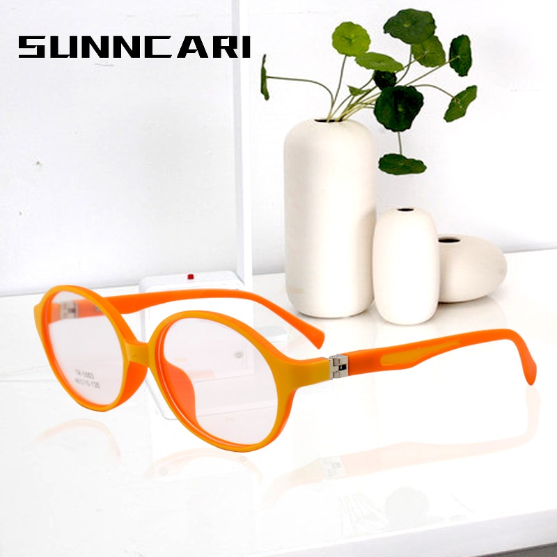 Gafas redondas Anti-blue light para niños, gafas para niños con bloqueo de luz azul, gafas ópticas para bebés, gafas de prescripción para niñas y niños