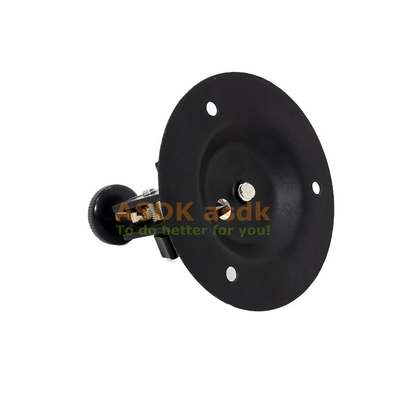 Black Metal Wall Mount Bracket Stand Monitor Installation Holder for CCTV Security Camera