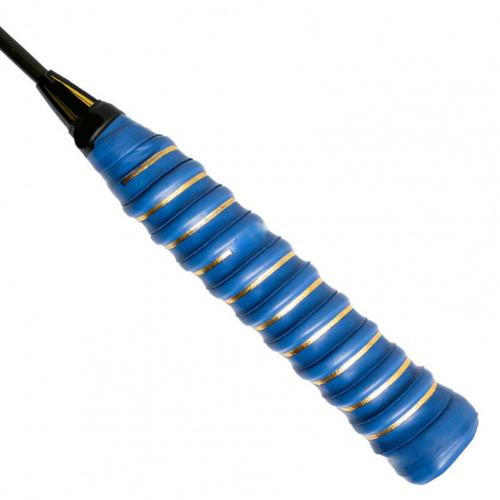 Cinta de agarre para raqueta, antideslizante, absorción del sudor, caña de pescar de poliuretano, a prueba de golpes, Cinta de agarre para MANGO de raqueta para tenis: Blue