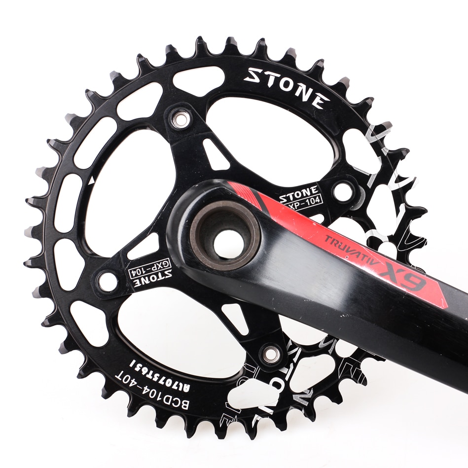 Steen Kettingblad Ronde 104BCD Voor Shimano M780 M610 670 Voor Sram X0 X7 X5 X9 40 42 44 46 48T Fiets Kettingwiel 12 S 12 Speed 104 Bcd