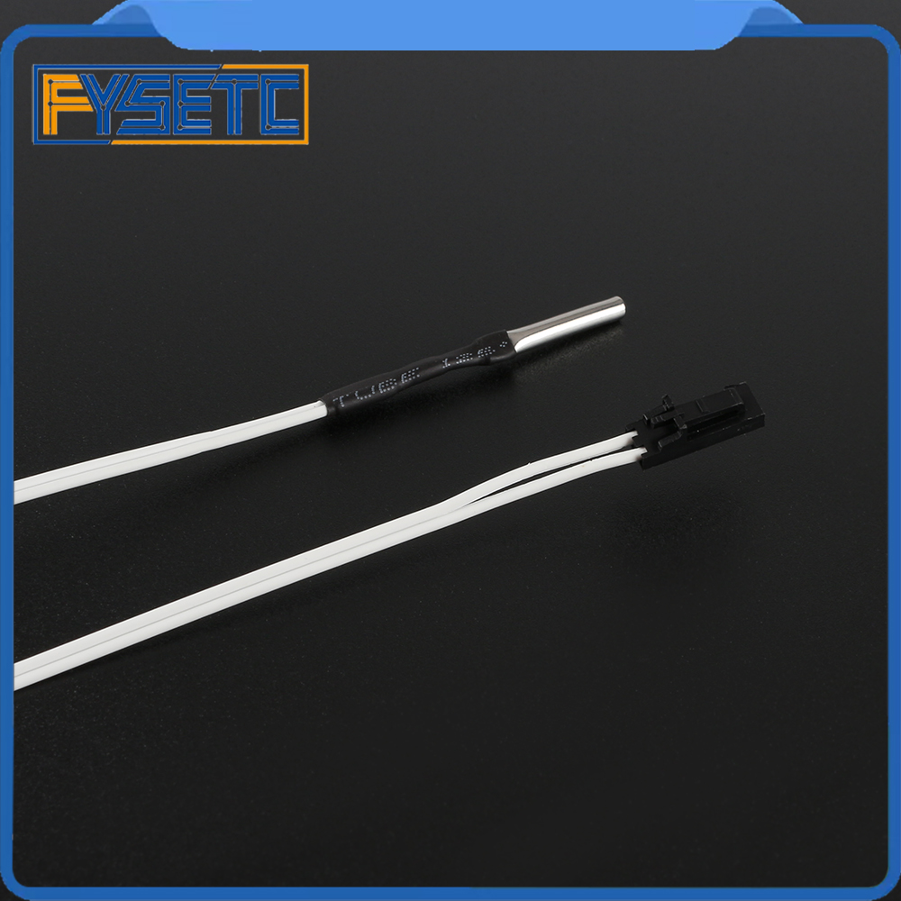 2Pcs Prusa MK3s+ Thermistor Replacement - NTC 100K 3950 Sensor For Prusa I3 MK3, MK3S+, Mini & More