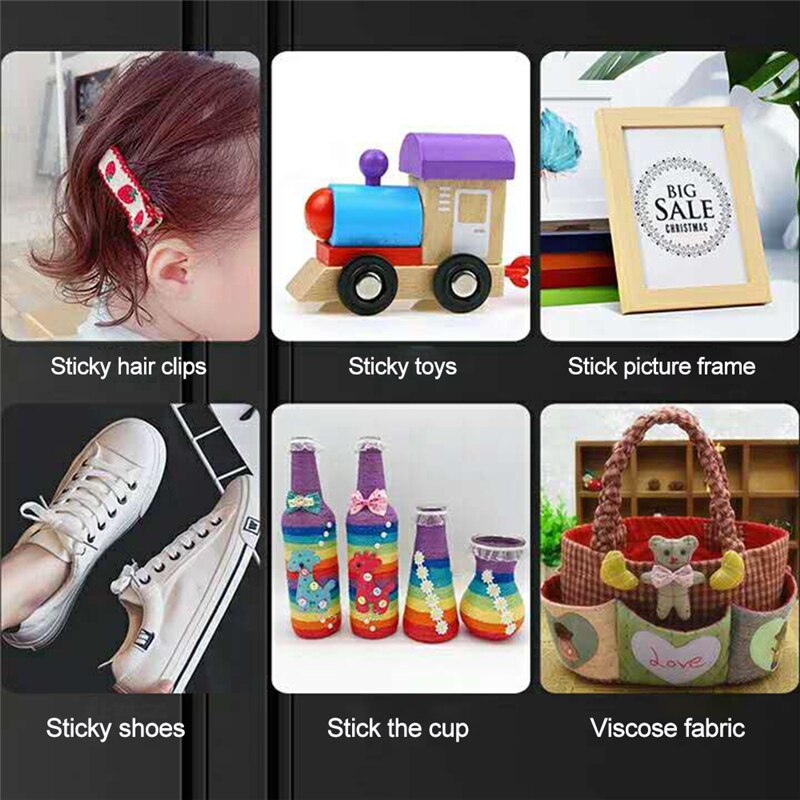 Melt Glue Gun Mini Craft with 7mm x 200mm Sticks 20w for Kids Small Kit