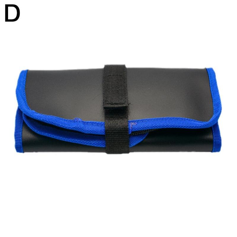 Fishing Lure Bag Large Capacity Multi-Purpose Partition Waterproof Adjustable Pockets Bags Holder Storage Case Fishing Gear: Blue