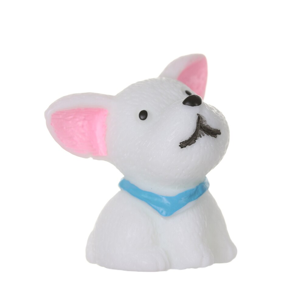 Dollhouse Decoration Fairy Garden Puppy Figurines Cute Teddy Mini Cartoon Dogs Toy Resin Miniature Animal For Children Toys: 9