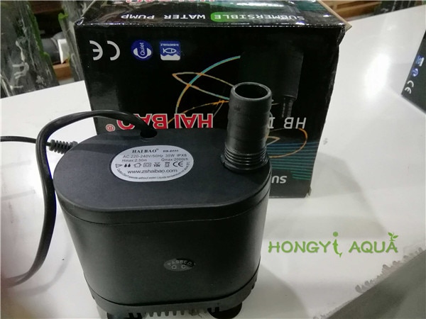 1 piece plastic submersible pumps aquarium fish tank pump aquarium supplies water pump cold fan HAIBAO HB-D333/HB-D555