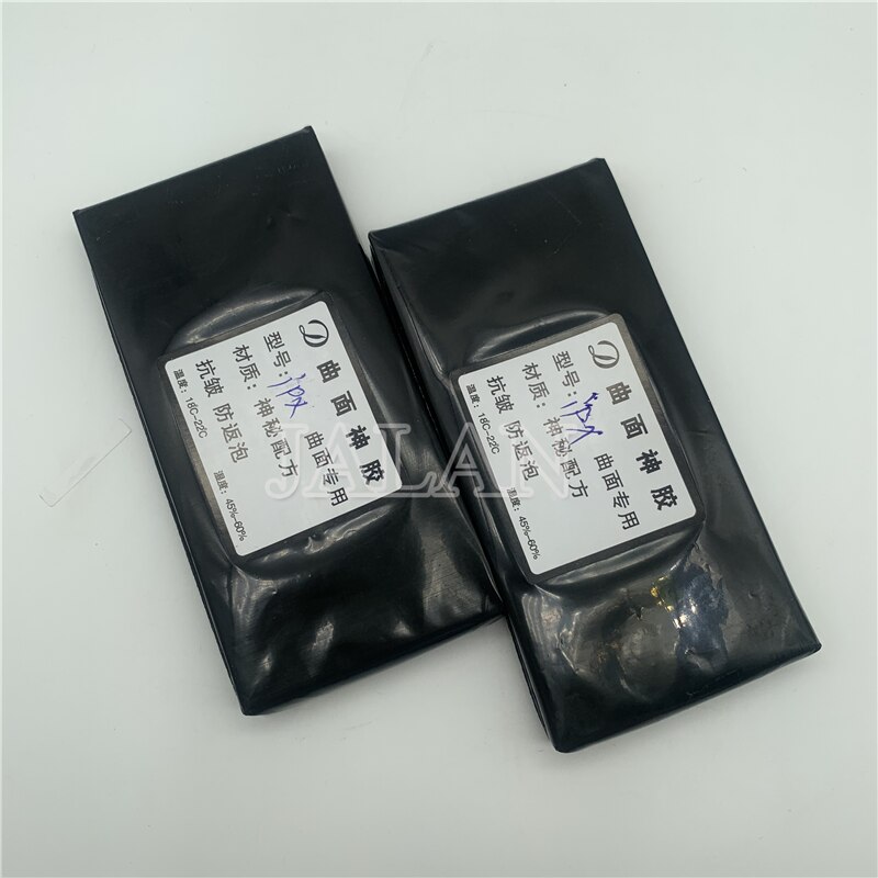 150um cola oca para x xs xsmax display lcd tela de vidro oca adesivo reparação de estratificação sem problema de bolha