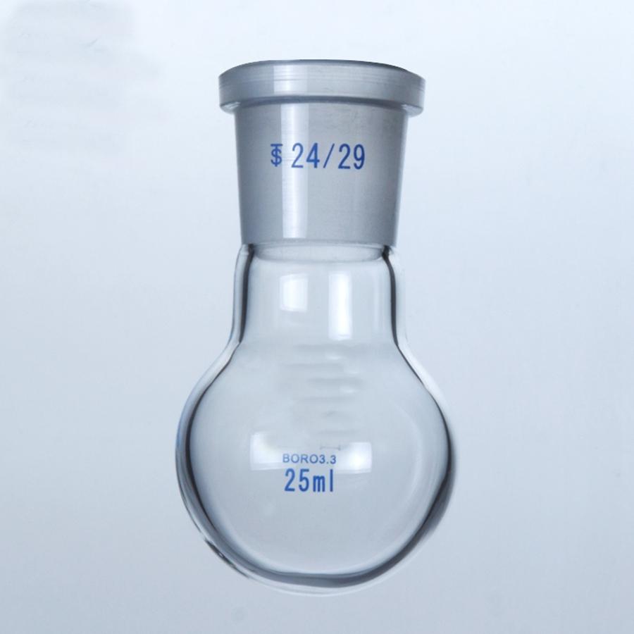 25ml 24/29 Single Neck round-bottom Flask Boiling Flask For Chemistry Laboratory