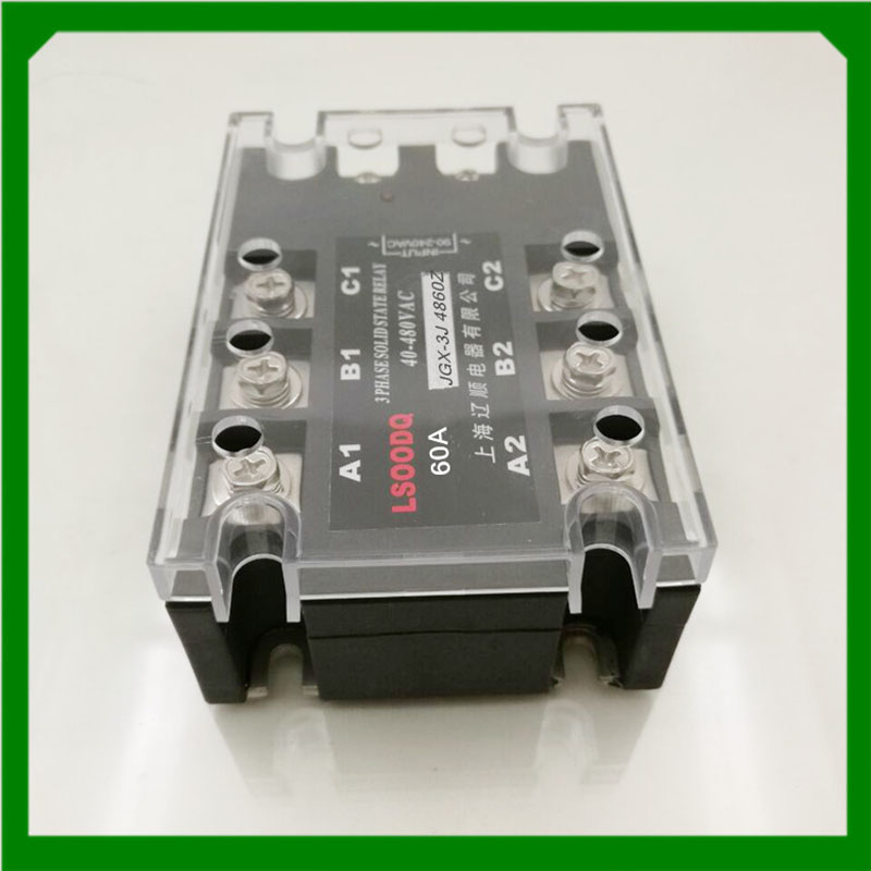1PC Neue SSR Drei-Phase Solid State Relais JGX-3J 4860Z AC Control AC 60A Verbesserte Typ