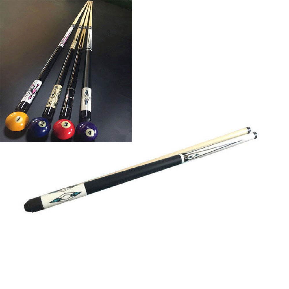 1Pcs Pool Cue 58 "Biljart Bar Biljartkeu Sticks (Willekeurige Kleur)