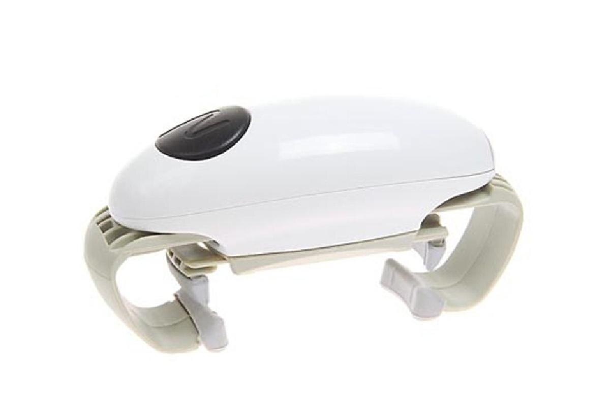 Onetouch elektrische automatische flesopener voor vrouwen en ouderen, speciaal elektrisch gereedschap, kan glazen flesdoppen openen met een diameter van 28-103mm inch