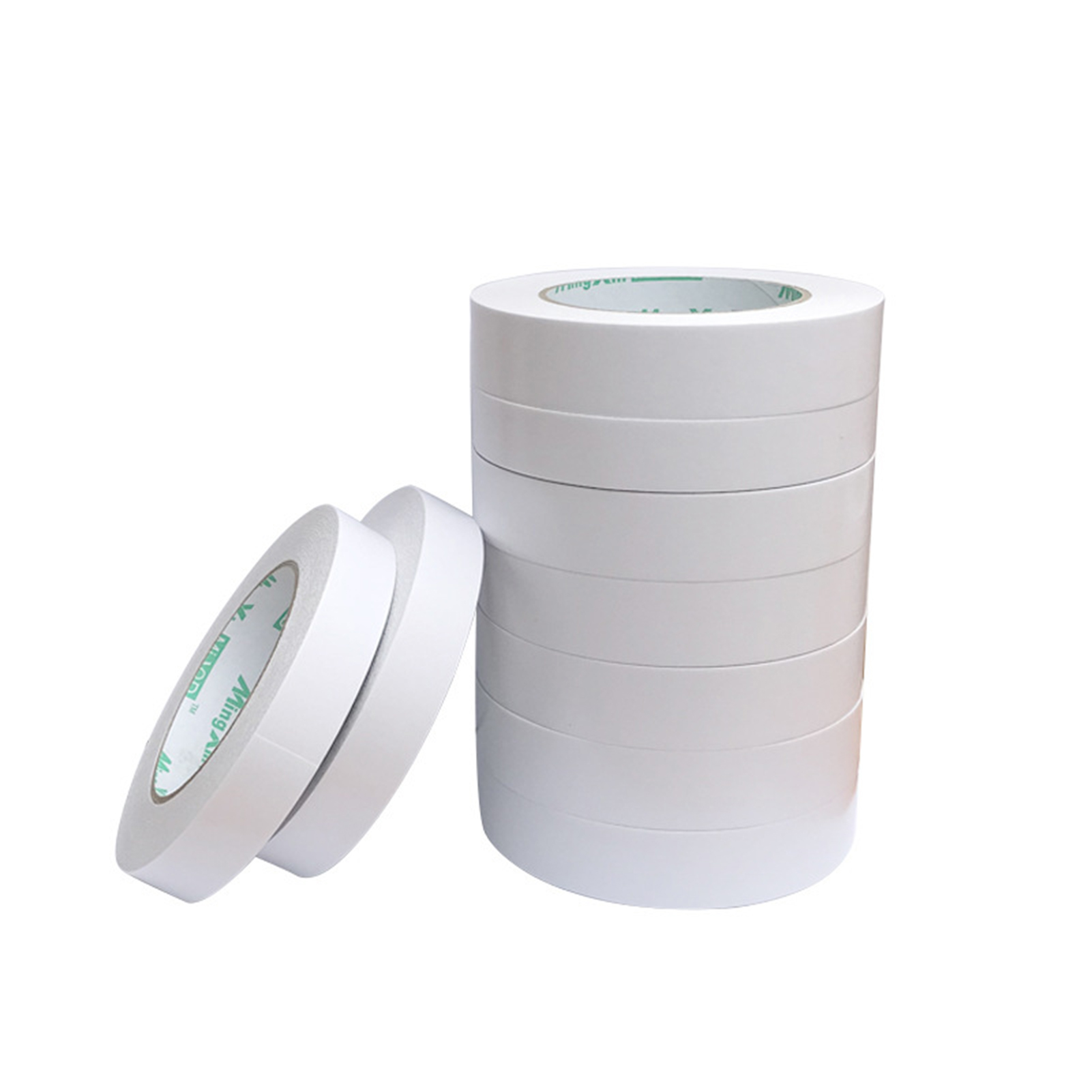 Double Sided Tape Thin Type Easy to Tear Strong Stickiness Adhesive Sticky Tapes for Crafts Letters Shelves Drawers