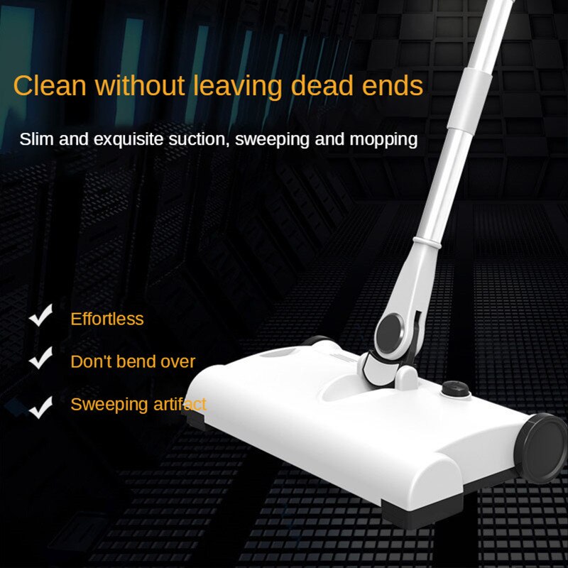 Floor Mop Electric Sweeper Cordless Smart Mops With Spin Vacuum Cleaner Broom Electric Cleaning Mop 3 In 1