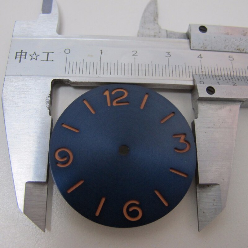 Horloge Accessoire Deel 38.9mm Horloge Wijzerplaat voor Parnis heren Mechanische Horloges Fit 6497, 6498 Goedkope Bulk