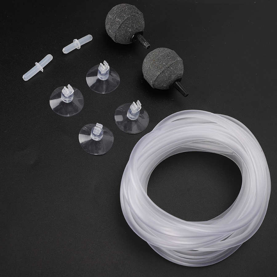 Magnetic Solenoid Check Valve Aquarium Aquarium CO2 Regulator Aquarium Oxygen Pump Accessory Kit Bubble Stone Hose Suction Cup