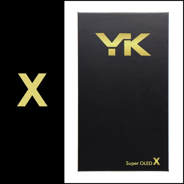 Pantalla LCD OLED YK para iPhone X XS 11pro, módulo digitalizador, pantalla táctil probada, píxeles sin zona muerta, piezas LCD de repuesto +: YK-OLED - X