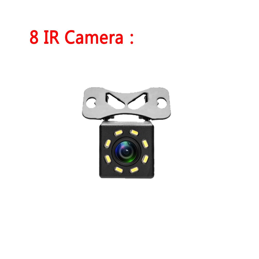 LeeKooLuu Reverse Camera HD Car Rearview Camera Wide View Angle Vehicle Camera Reverse Parking Assistance Rearview Backup Camera: 8IR Rear Camera