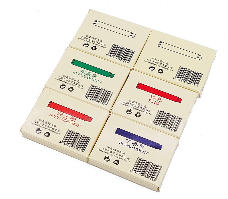 Lanxivi Jinhao Metal Fountain Pen Ink Converter, Pack Of 10 12 thumbnail image