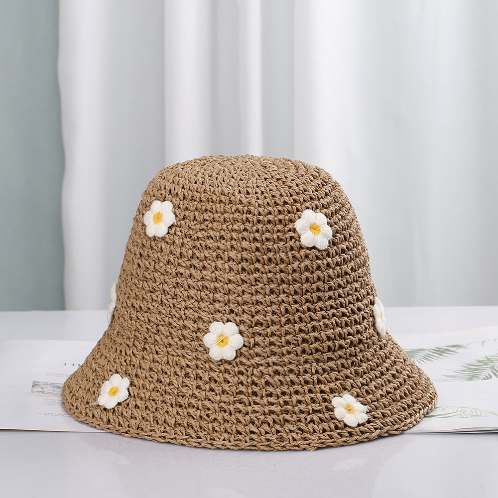 Golfkeps bucket hat lyxig hatt för kvinnor bröllopsceremoni hatt sommarhattar för kvinnor hatt manlig stråhatt fiskarhatt visirkeps hatt: Kaki
