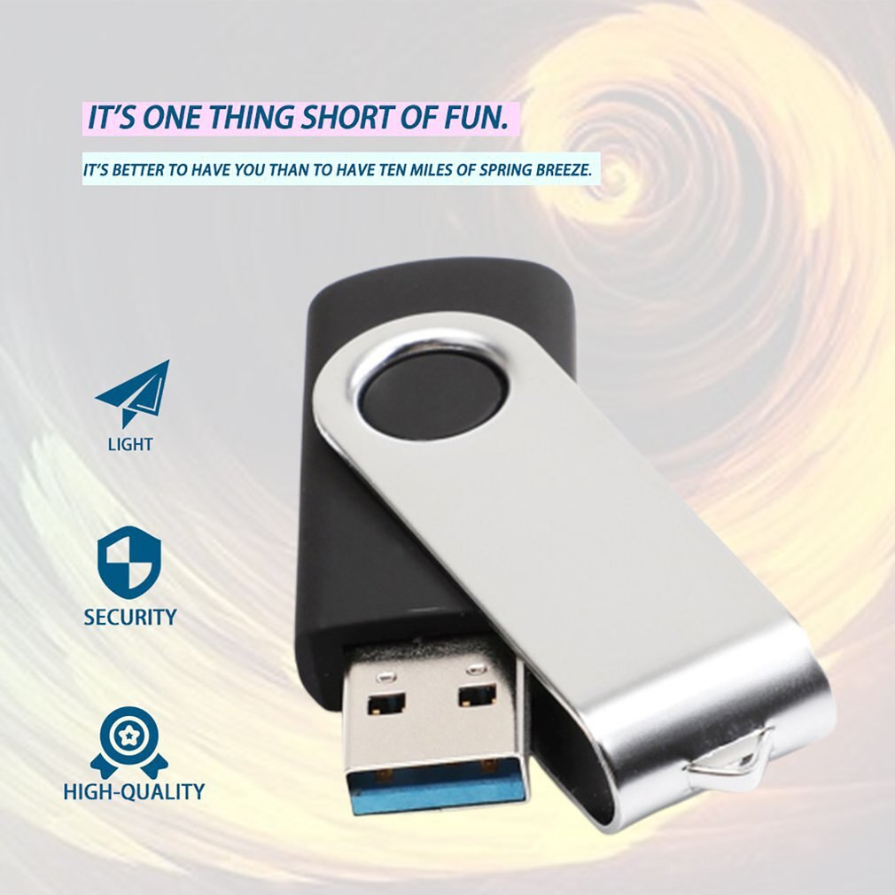 Färgglad bärbar roterande usb 3.0 flashminne pennenhet 32g datalagring roterbar u-disk för dator