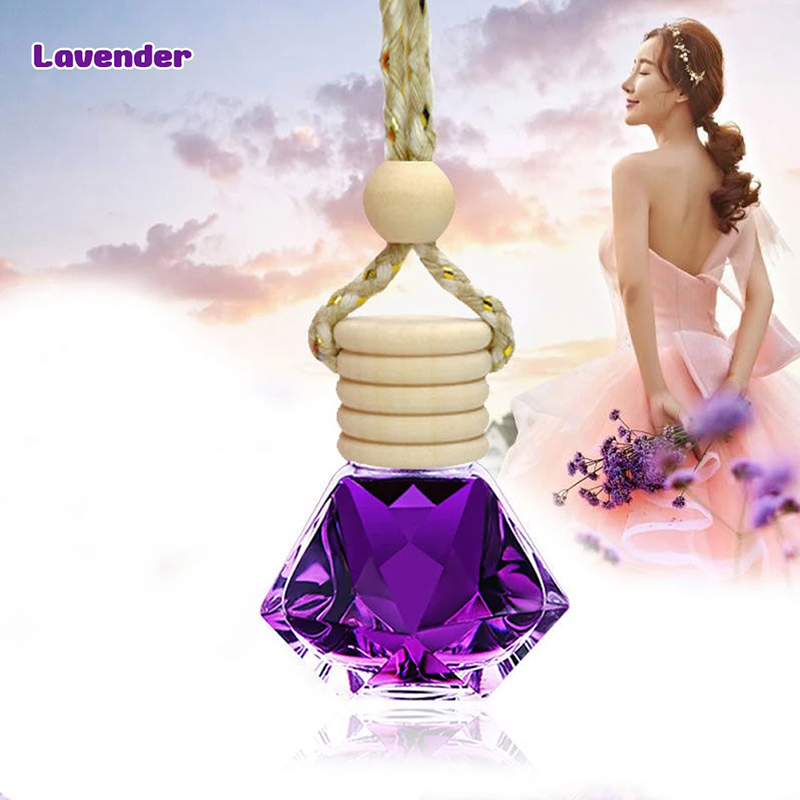 Auto luchtverfrisser Autoparfum hanger ontgeuren en geurverwijdering Hangende aromatherapie Auto-accessoires Interieurparfums: Zilver