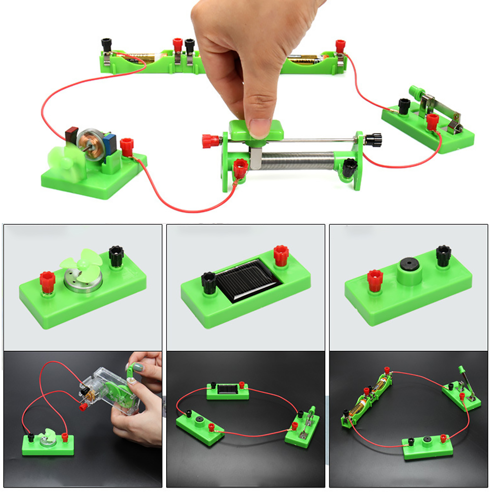 High School Science Lab Educational Physics Basic Senior Exploration Junior Electric Circuit Learning Kit Electricity Magnetism