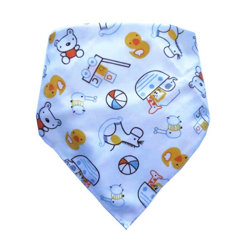 neue Baby Lätzchen Dreieck Doppel Baumwolle Lätzchen Cartoon Print Speichel Handtuch Baby Jungen Mädchen Fütterung Schürze Baumwolle Bandana Lätzchen