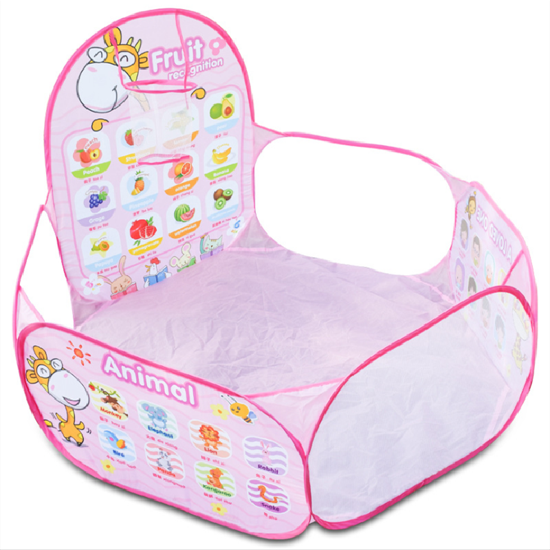 Agnicy Kinderen Baby Tent Vouwen Zwembad Oceaan Ball Pool Spel Huis Vroege Onderwijs Cast Basketbal Zwembad Zonder Bal