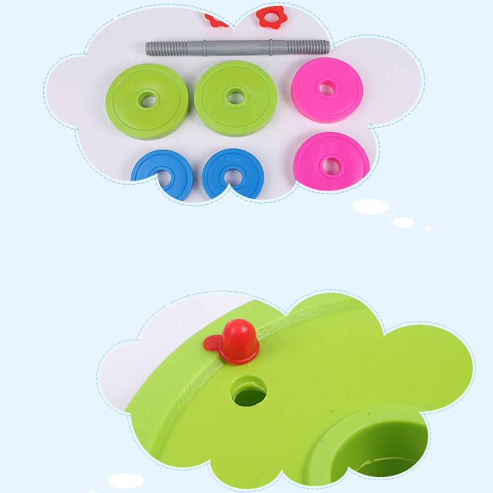 Children Barbell Set Kids Dumbbell Set Bodybuilding Exercise Equipment Training Muscle For Kids Gym Home Fitness Equipments