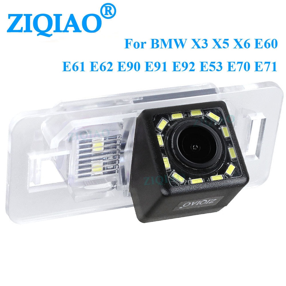 Ziqiao voor bmw 1- serie  e82 3 -serie  e90 e91 5- serie  e39 x1 x3 nachtzicht dynamische achteruitrijcamera  hs023